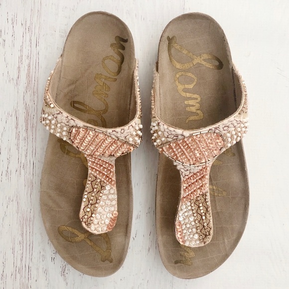sam edelman olivie beaded sandal